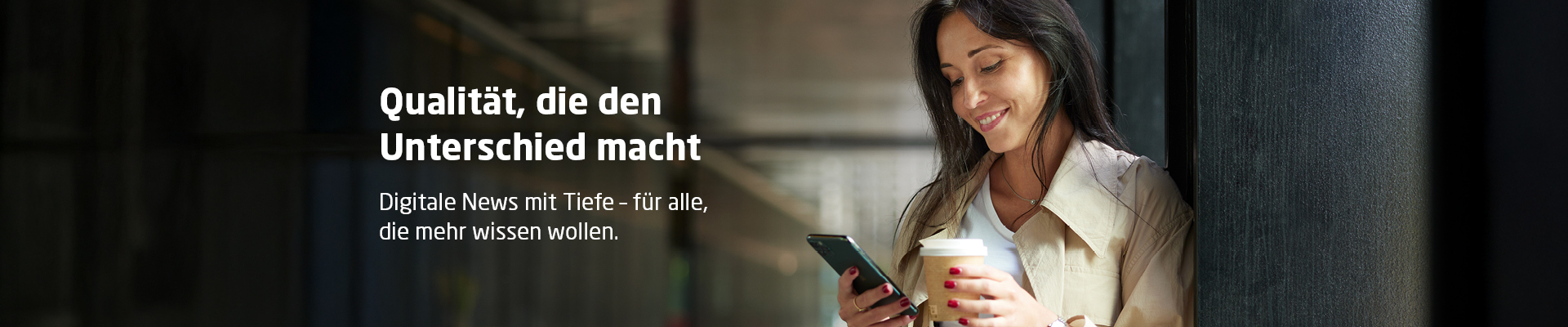 Digitale News für alle, die Mehr wissen wollen